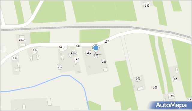 Andzin, Andzin, 153, mapa Andzin