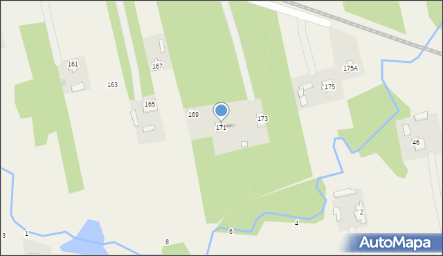 Andzin, Andzin, 171, mapa Andzin