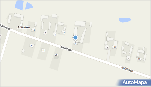 Anielewo, Anielewo, 6, mapa Anielewo