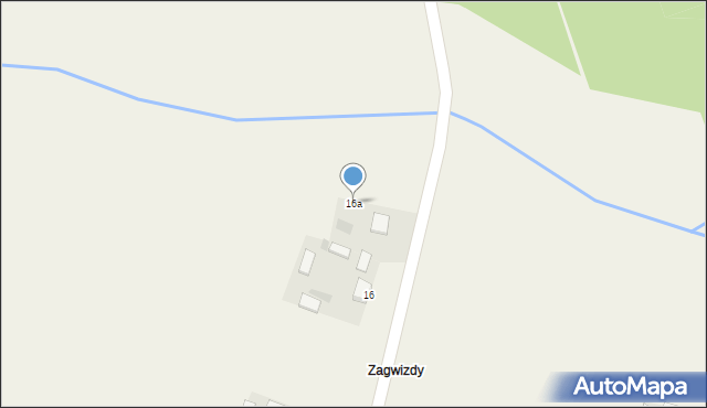 Anielin, Anielin, 16a, mapa Anielin