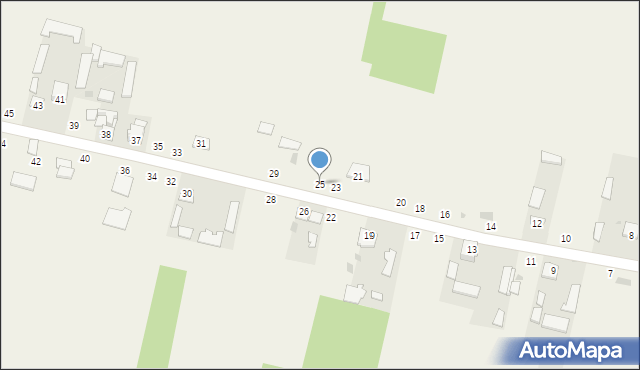 Anielin, Anielin, 25, mapa Anielin