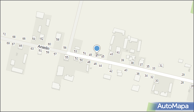 Anielin, Anielin, 47, mapa Anielin