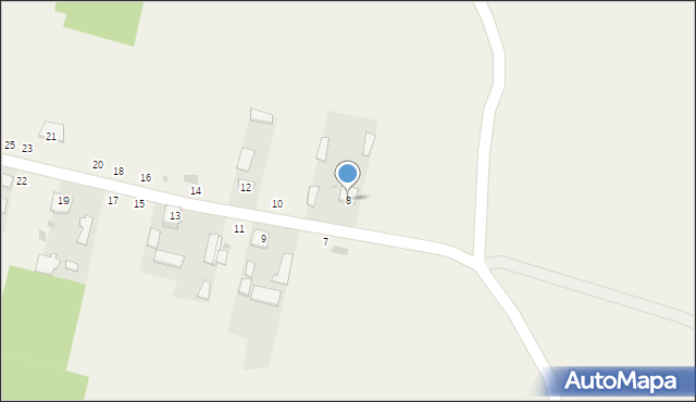 Anielin, Anielin, 8, mapa Anielin