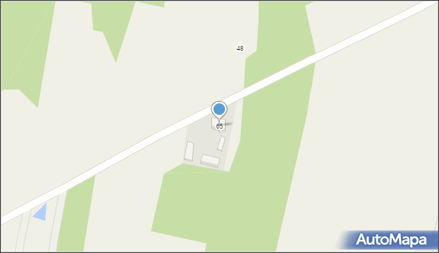 Anielin, Anielin, 65, mapa Anielin