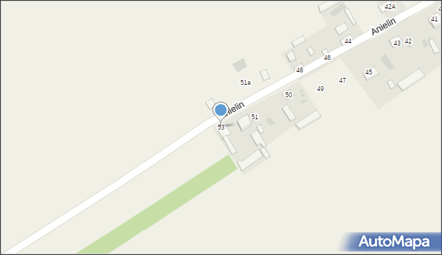Anielin, Anielin, 53, mapa Anielin