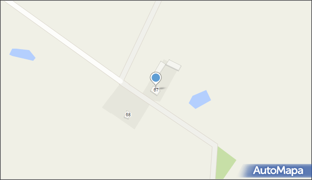 Anielin, Anielin, 67, mapa Anielin