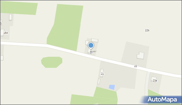 Anielin, Anielin, 20, mapa Anielin