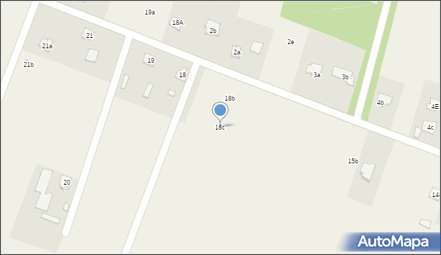 Anielinek, Anielinek, 18c, mapa Anielinek