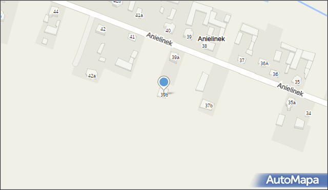 Anielinek, Anielinek, 39b, mapa Anielinek