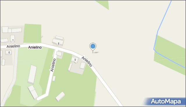 Anielino, Anielino, 8a, mapa Anielino