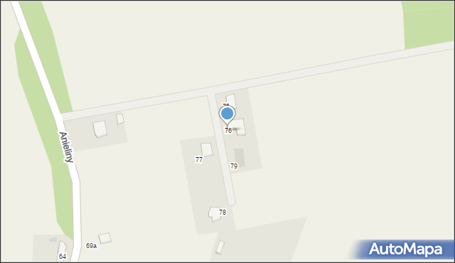 Anieliny, Anieliny, 76, mapa Anieliny