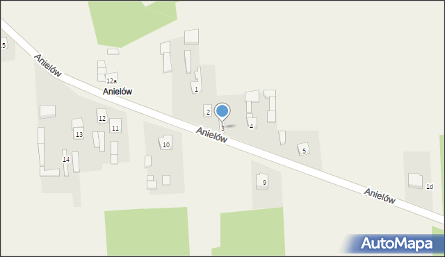 Anielów, Anielów, 3, mapa Anielów