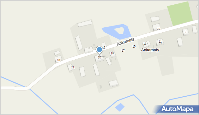 Ankamaty, Ankamaty, 20, mapa Ankamaty