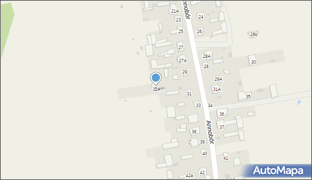 Annobór, Annobór, 32A, mapa Annobór