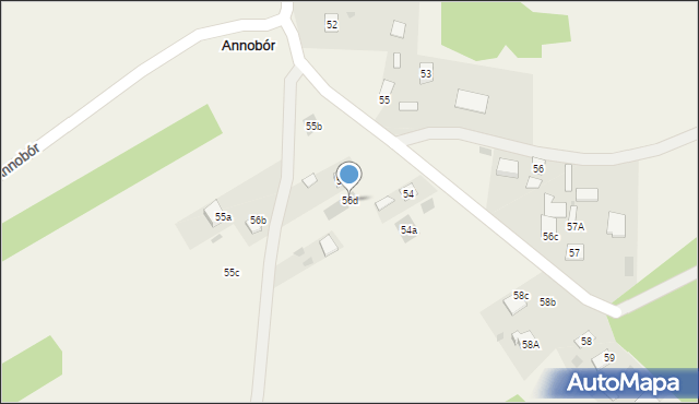 Annobór, Annobór, 56d, mapa Annobór