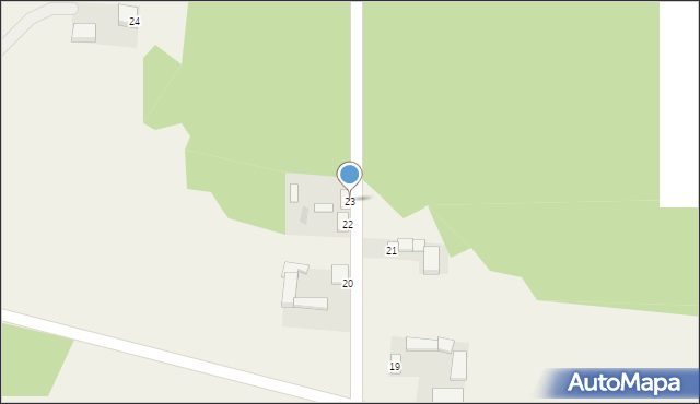 Annopol Duży, Annopol Duży, 23, mapa Annopol Duży