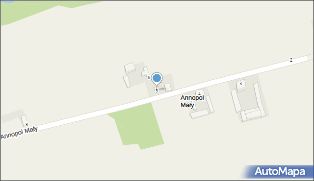 Annopol Mały, Annopol Mały, 5, mapa Annopol Mały