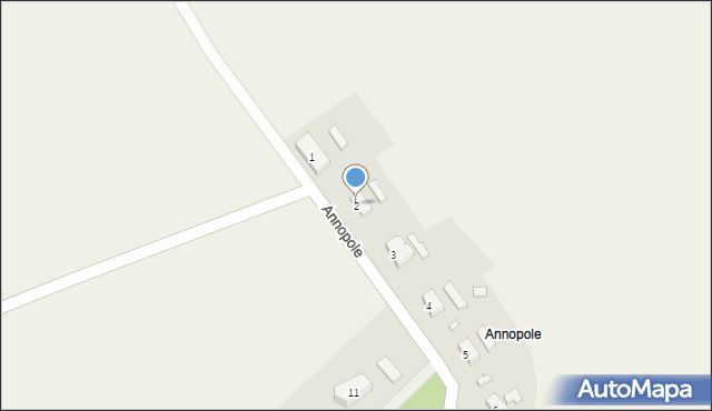 Annopole, Annopole, 2, mapa Annopole