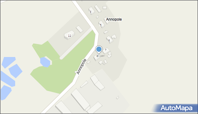 Annopole, Annopole, 8/1, mapa Annopole