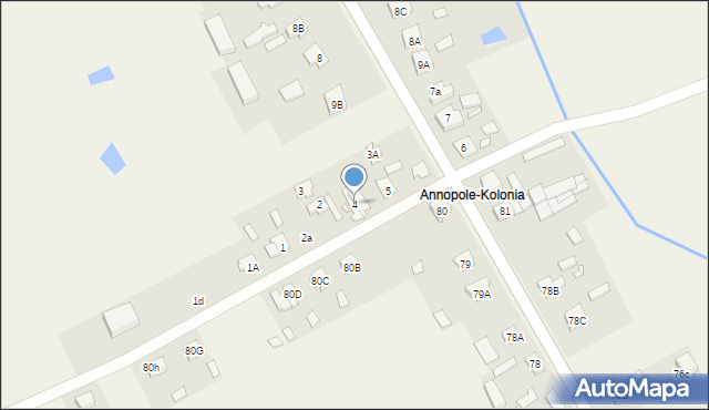 Annopole Nowe, Annopole Nowe, 4, mapa Annopole Nowe