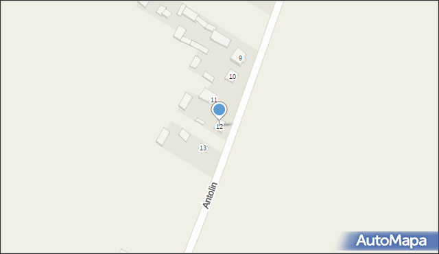 Antolin, Antolin, 12, mapa Antolin