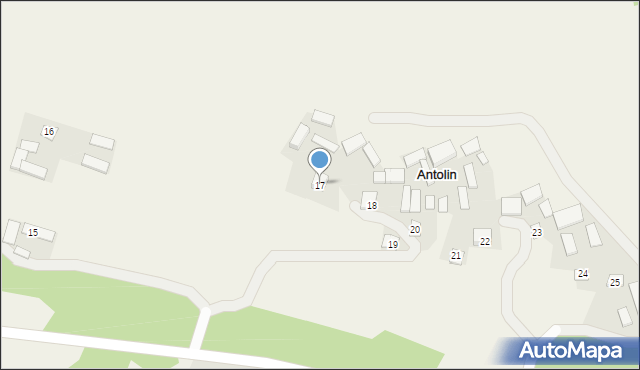 Antolin, Antolin, 17, mapa Antolin