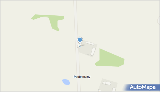 Antoniewo, Antoniewo, 17, mapa Antoniewo