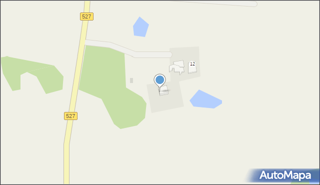 Antoniewo, Antoniewo, 12b, mapa Antoniewo