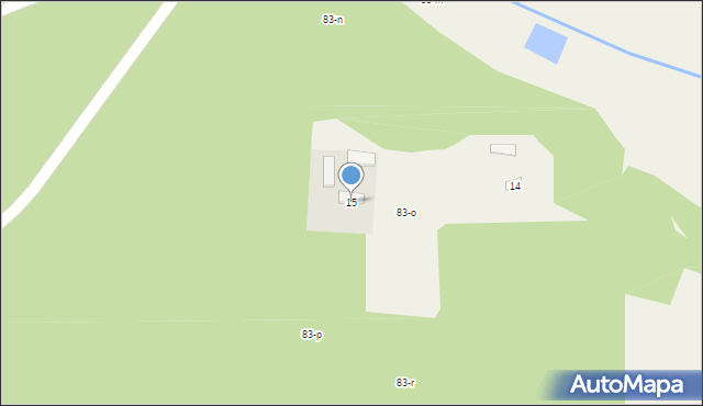 Antoniewo, Antoniewo, 15, mapa Antoniewo