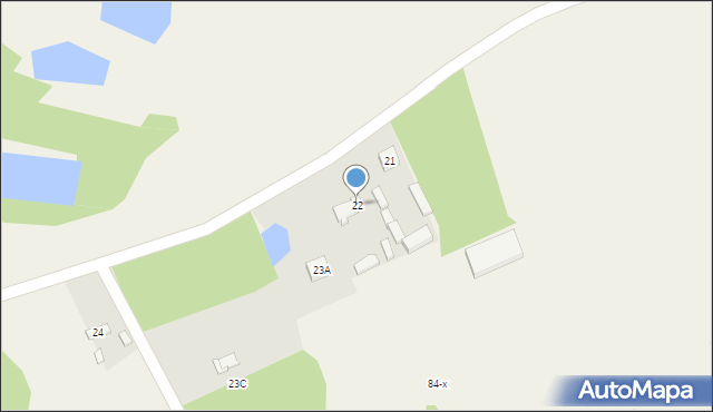 Antoniewo, Antoniewo, 22, mapa Antoniewo