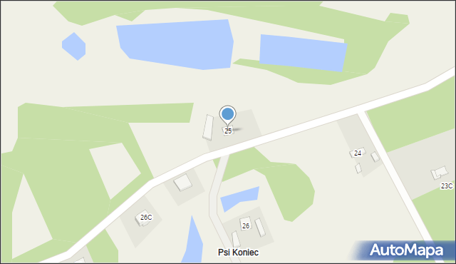 Antoniewo, Antoniewo, 25, mapa Antoniewo