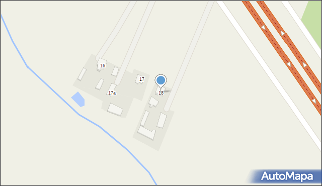 Antoninek, Antoninek, 18, mapa Antoninek