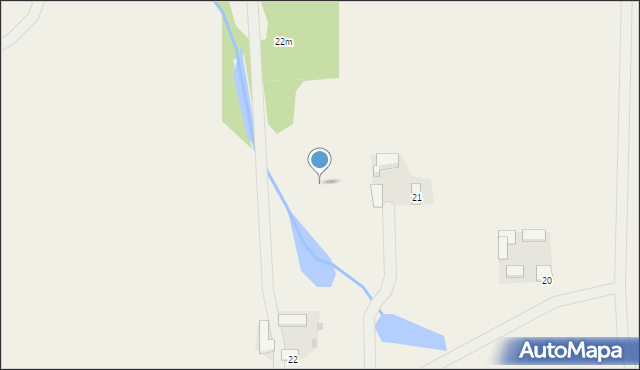 Antoninów, Antoninów, 22j, mapa Antoninów