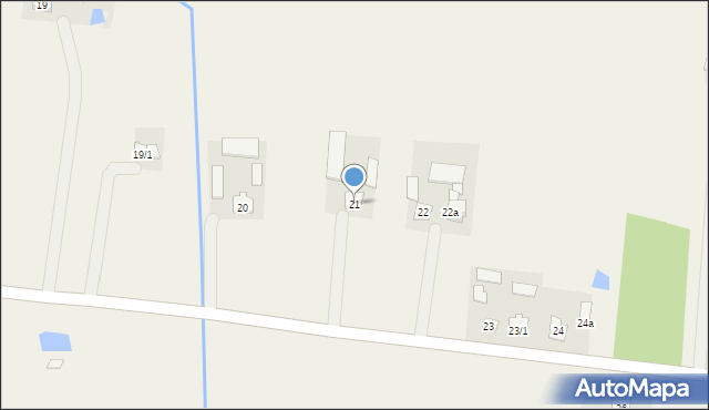 Antoninów, Antoninów, 21, mapa Antoninów