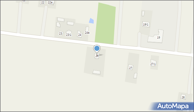 Antoninów, Antoninów, 26, mapa Antoninów