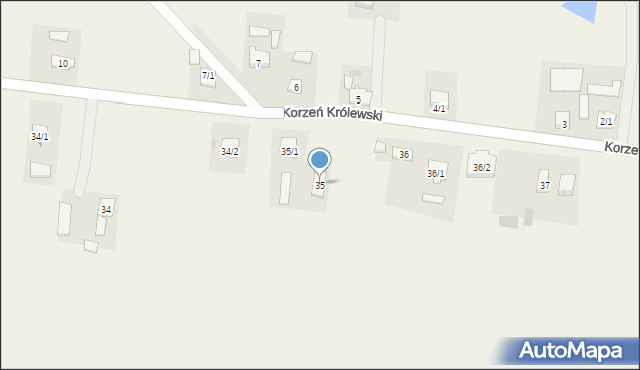 Antoninów, Antoninów, 35, mapa Antoninów