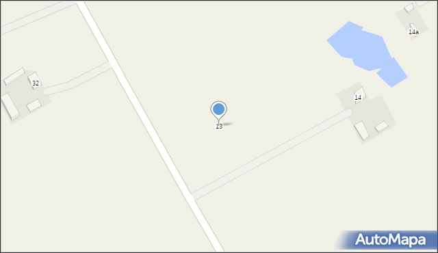 Antoninów, Antoninów, 13, mapa Antoninów