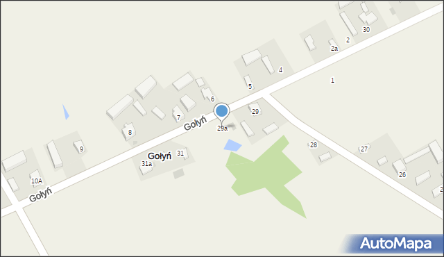 Antoninów, Antoninów, 29a, mapa Antoninów