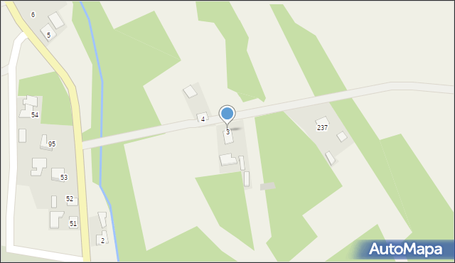 Antoniów, Antoniów, 3, mapa Antoniów