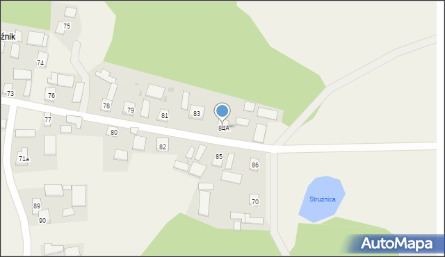 Antoniów, Antoniów, 84A, mapa Antoniów