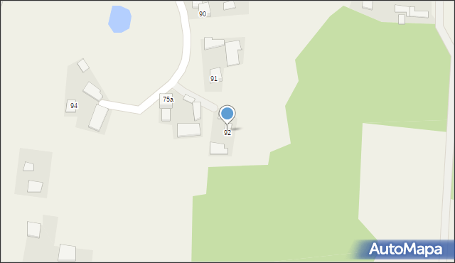 Antoniów, Antoniów, 92, mapa Antoniów