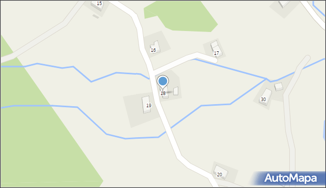 Antoniów, Antoniów, 18, mapa Antoniów