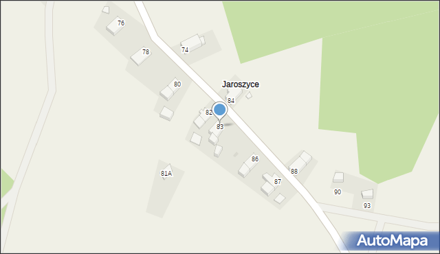 Antoniów, Antoniów, 83, mapa Antoniów