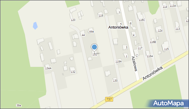 Antoniówka, Antoniówka, 131, mapa Antoniówka