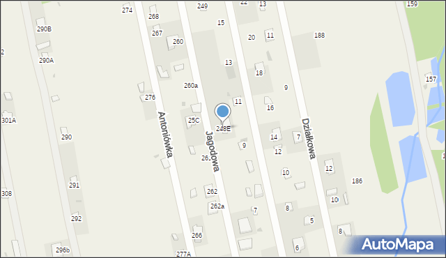 Antoniówka, Antoniówka, 248E, mapa Antoniówka