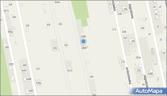 Antoniówka, Antoniówka, 290A, mapa Antoniówka