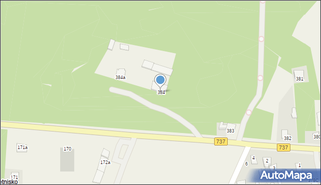 Antoniówka, Antoniówka, 384, mapa Antoniówka