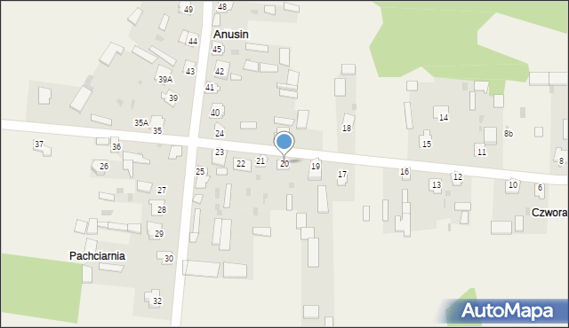 Anusin, Anusin, 20, mapa Anusin