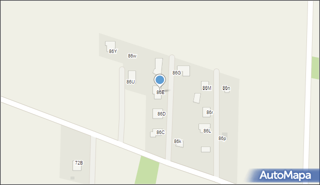 Anusin, Anusin, 86E, mapa Anusin