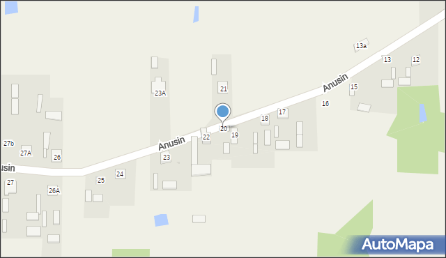 Anusin, Anusin, 20, mapa Anusin
